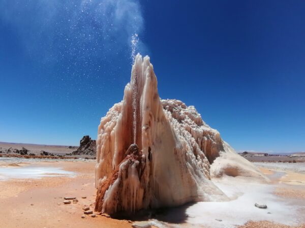 géiser de hielo