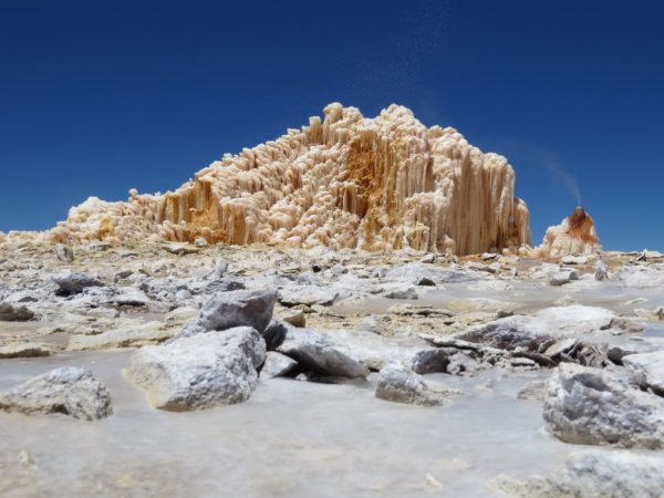 géiser de hielo