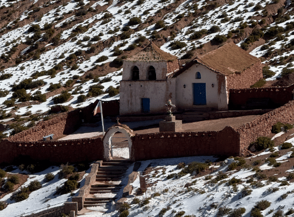 Nieve en atacama